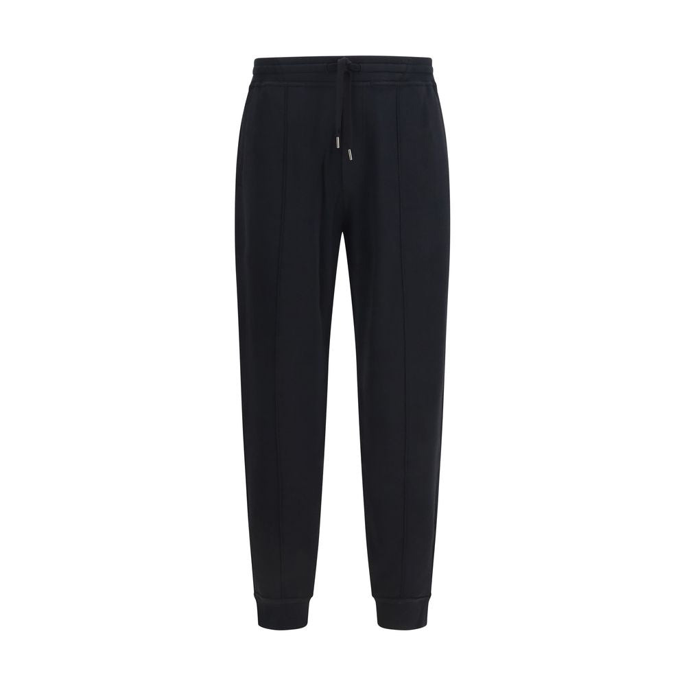 Brunello Cucinelli Black Joggers for Men