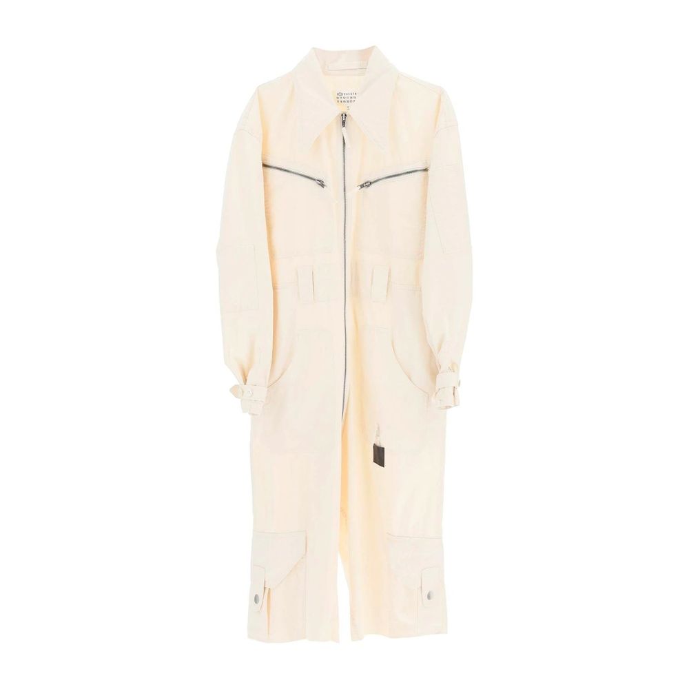 Combinaison en coton blanc Maison Margiela