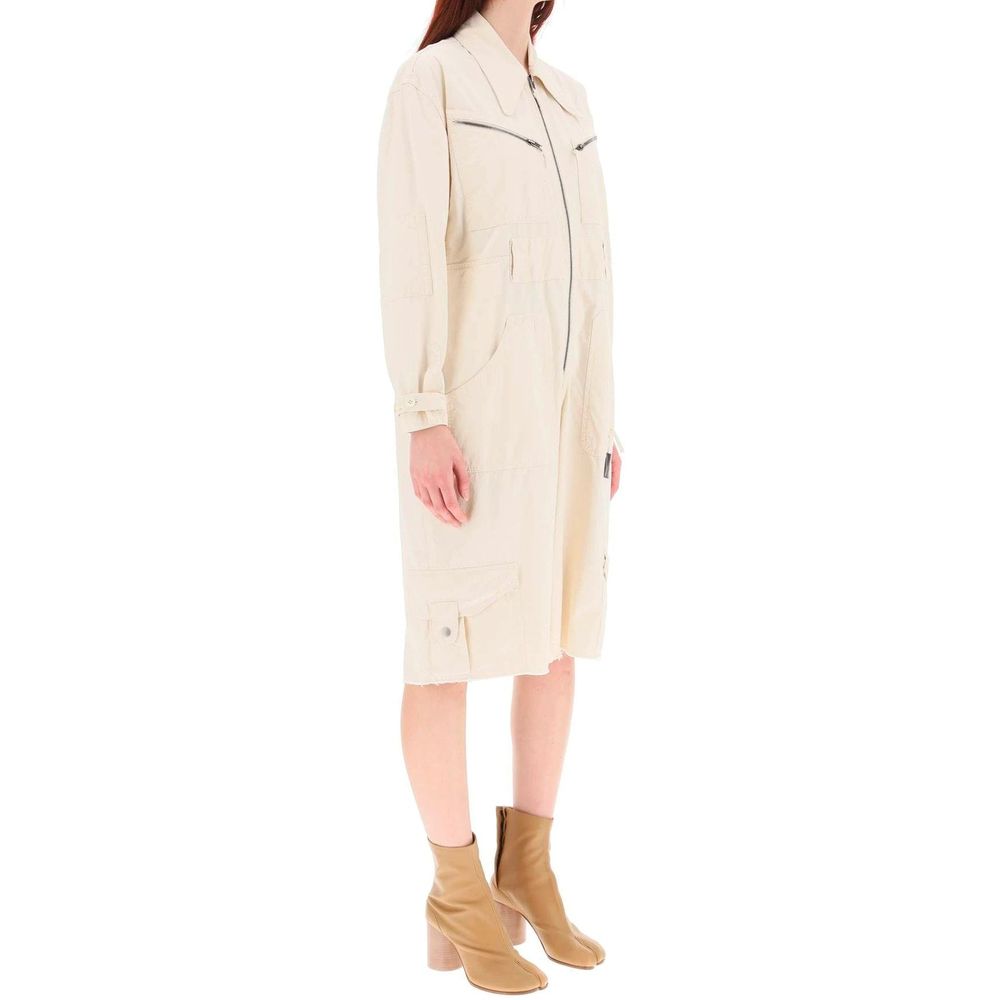Combinaison en coton blanc Maison Margiela