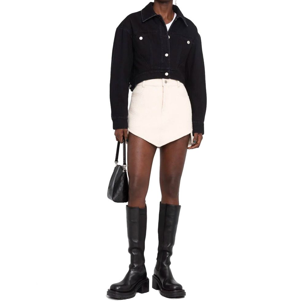 Alexander McQueen Black Denim Jackets for Women alternate view