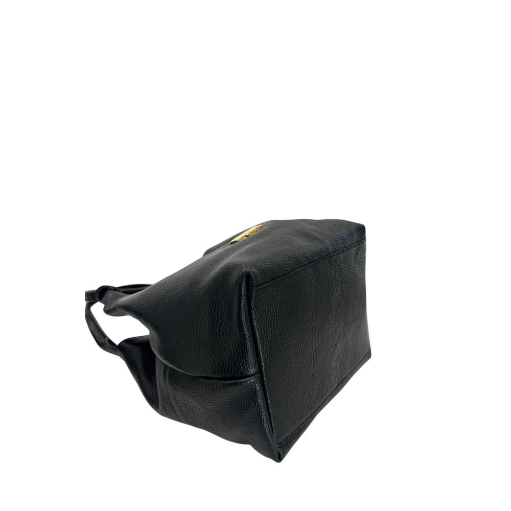 Sac à bandoulière Baldinini Trend noir en cuir de vachette pour femme