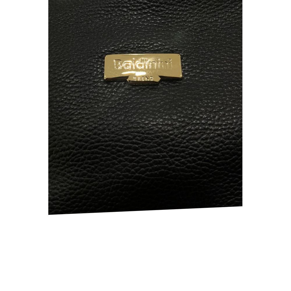 Sac à bandoulière Baldinini Trend noir en cuir de vachette pour femme
