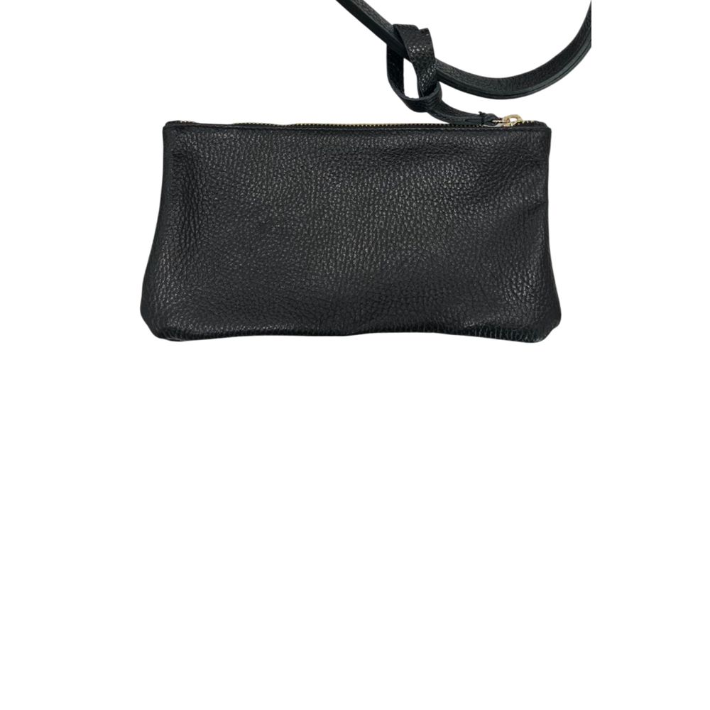 Sac à bandoulière Baldinini Trend noir en cuir de vachette pour femme