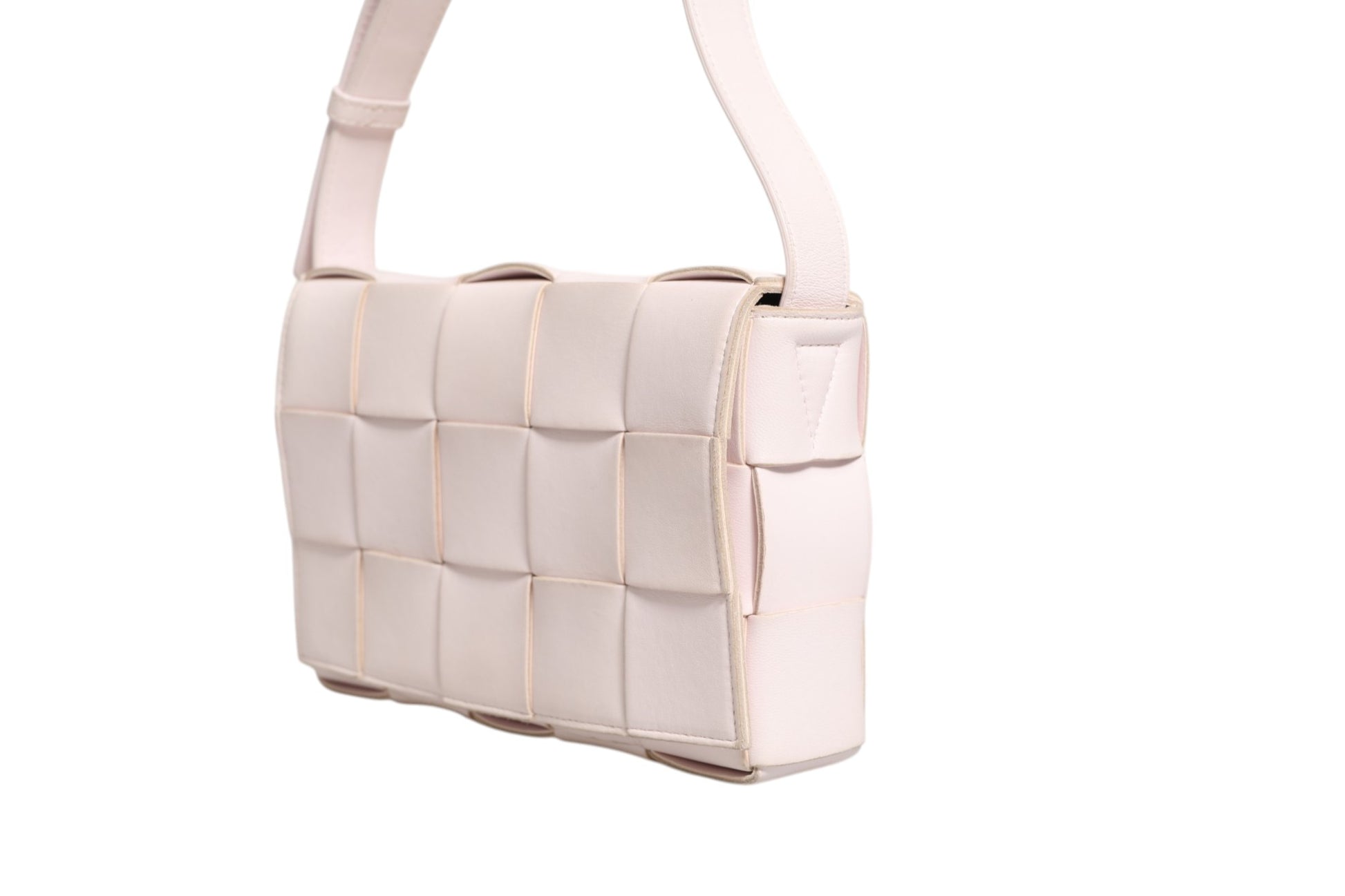 Bottega Veneta Pink Shoulder Bag for Women side view
