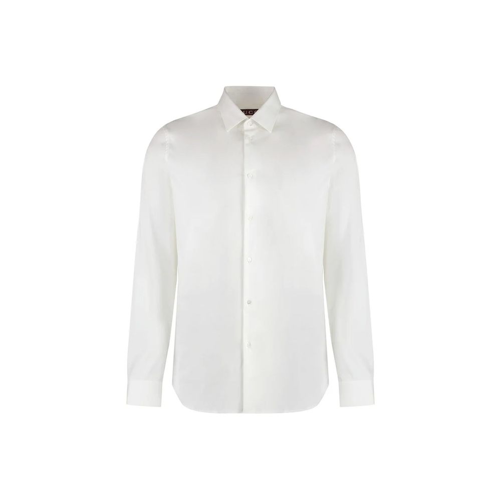 Gucci White Dress Shirt for Men