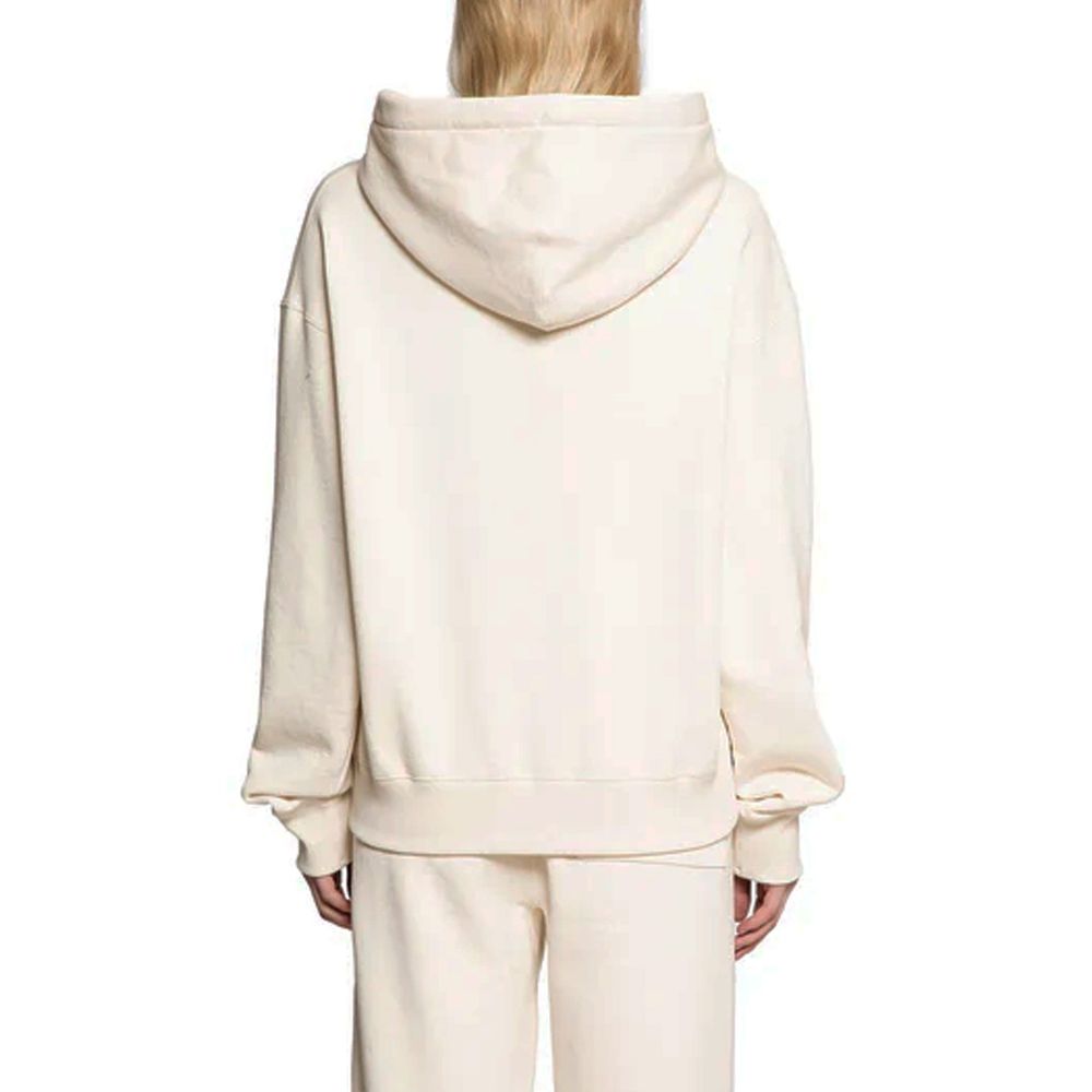 Sweatshirt en coton blanc Jil Sander