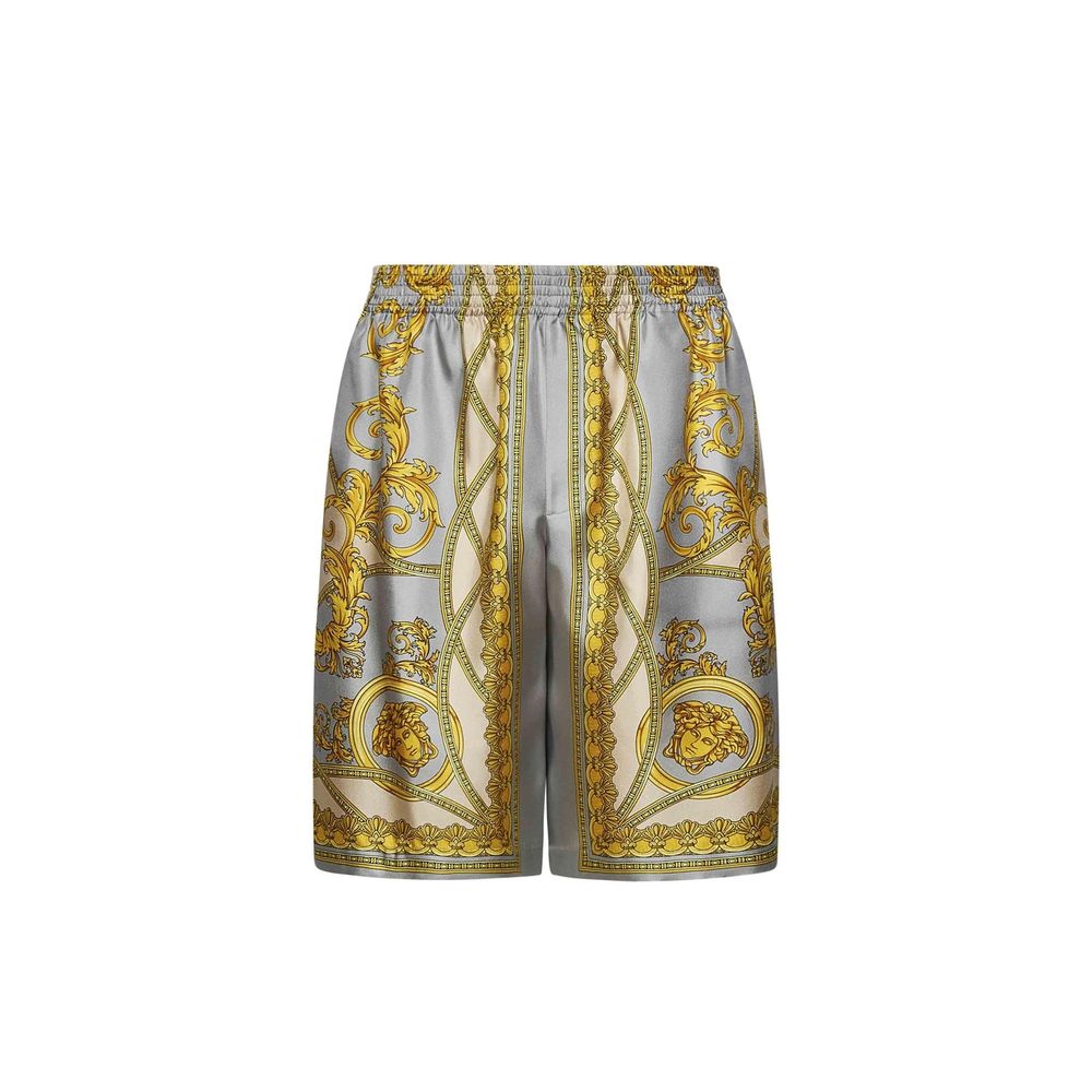 Versace Grey Bermuda for Men