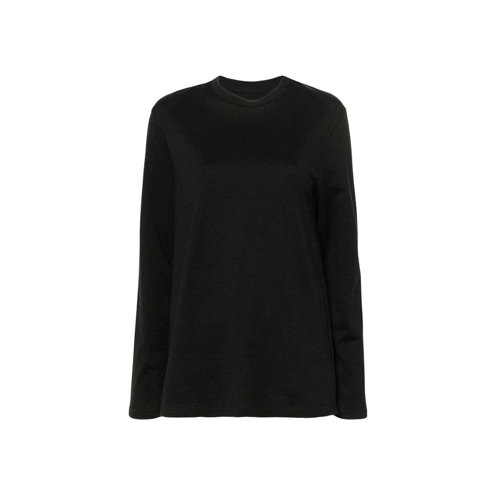 Jil Sander Black Long Sleeve T-Shirt for Women