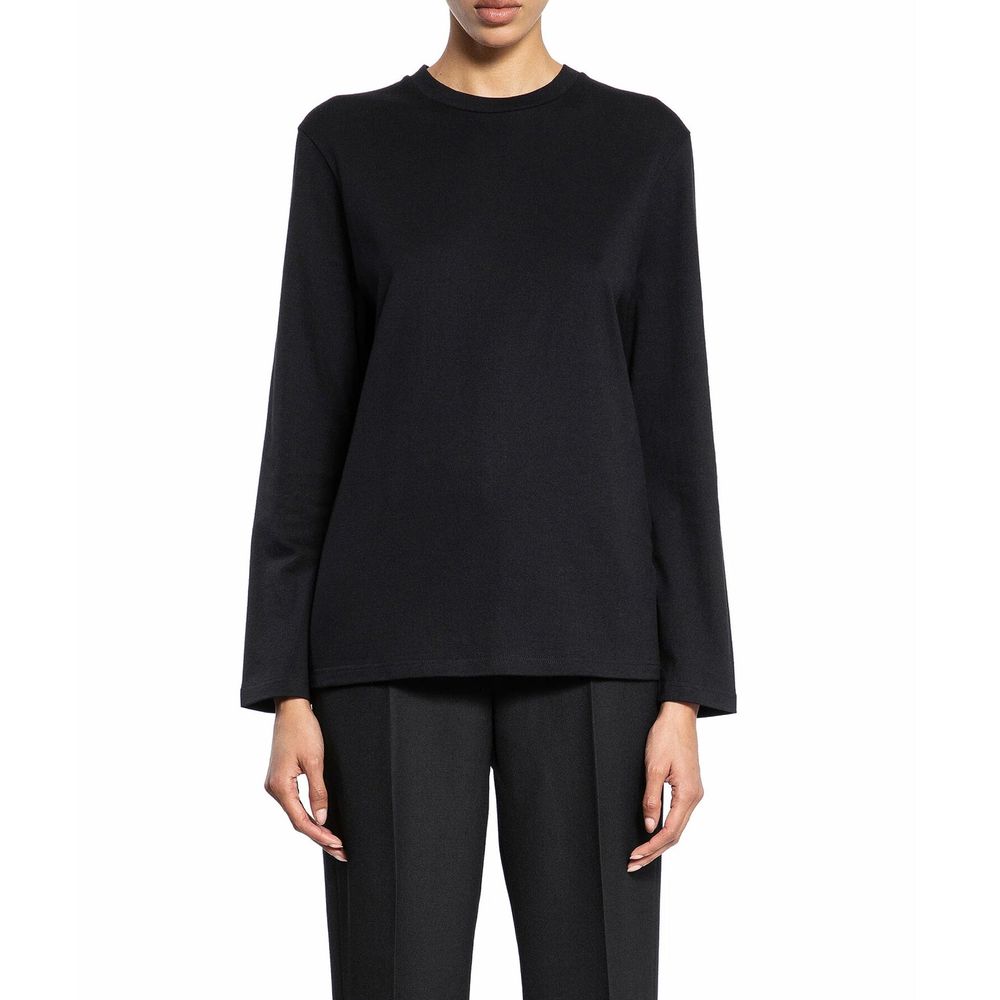 Jil Sander Black Long Sleeve T-Shirt for Women alternate view