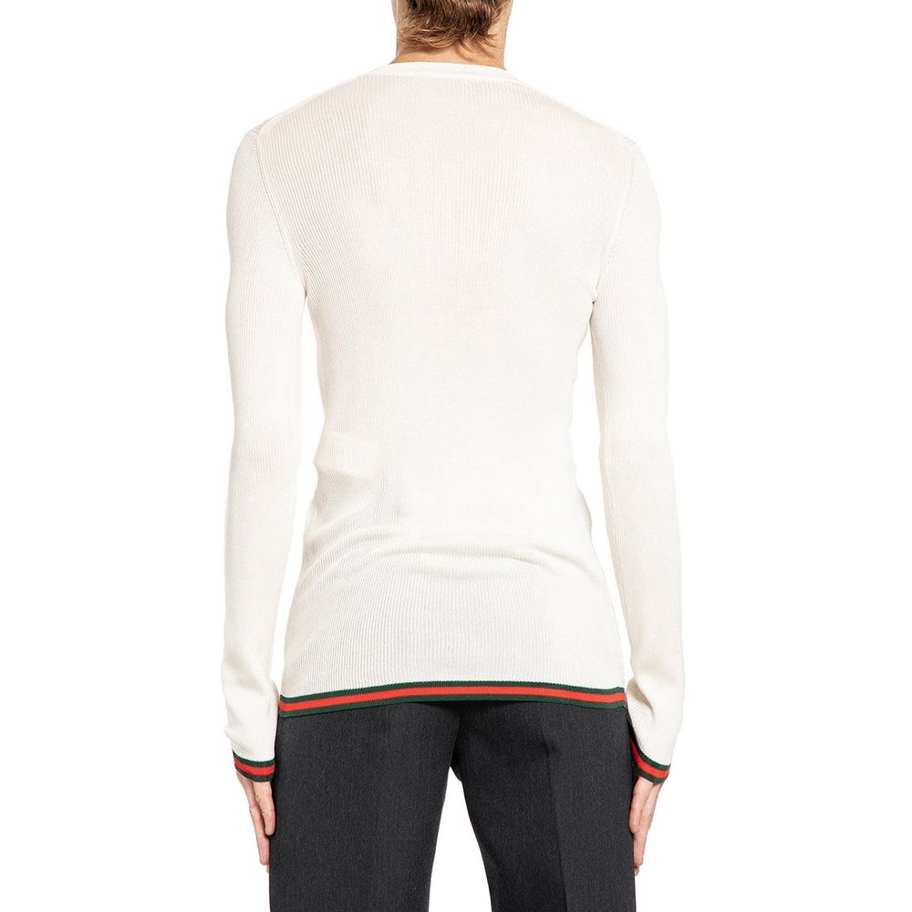 Gucci White T-Shirt for Men detail view
