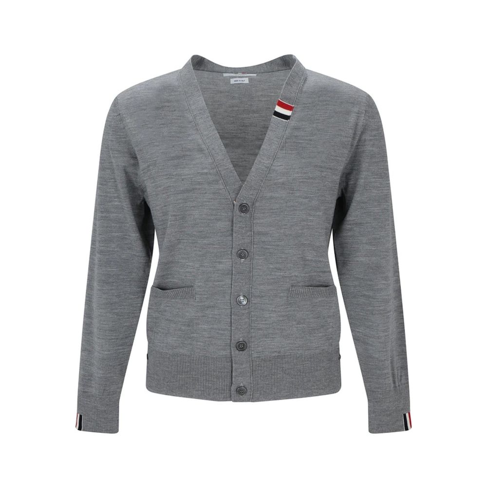 Thom Browne Grey Cardigan for Men