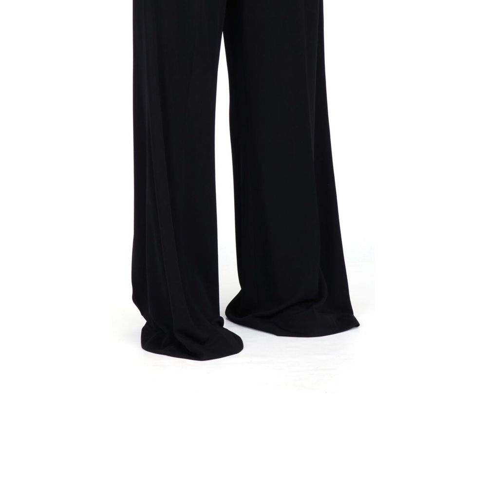 Maison Margiela Black Casual Pants for Women side view