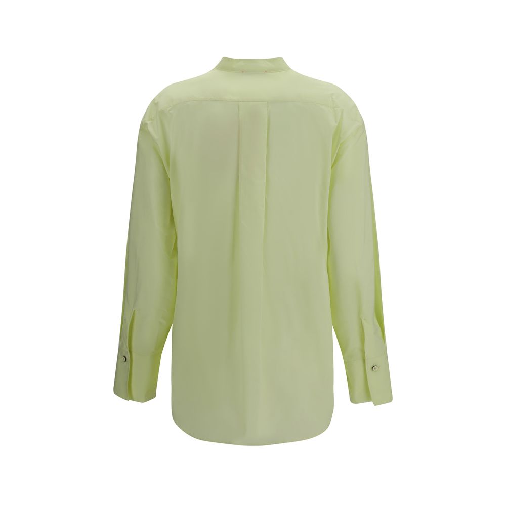 Chemisier bicolore en coton Forte_Forte