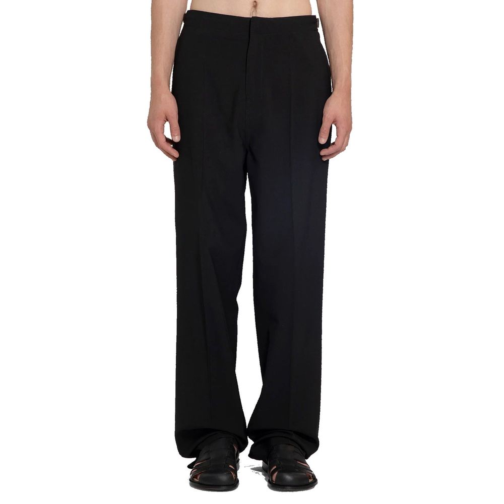 Loewe Black Wool Casual Pants