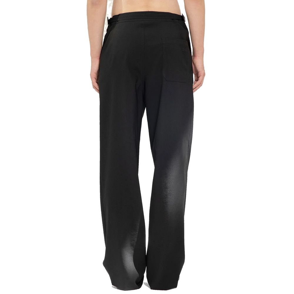 Loewe Black Wool Casual Pants