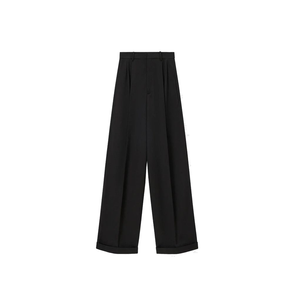 Pantalon décontracté Loewe en coton noir