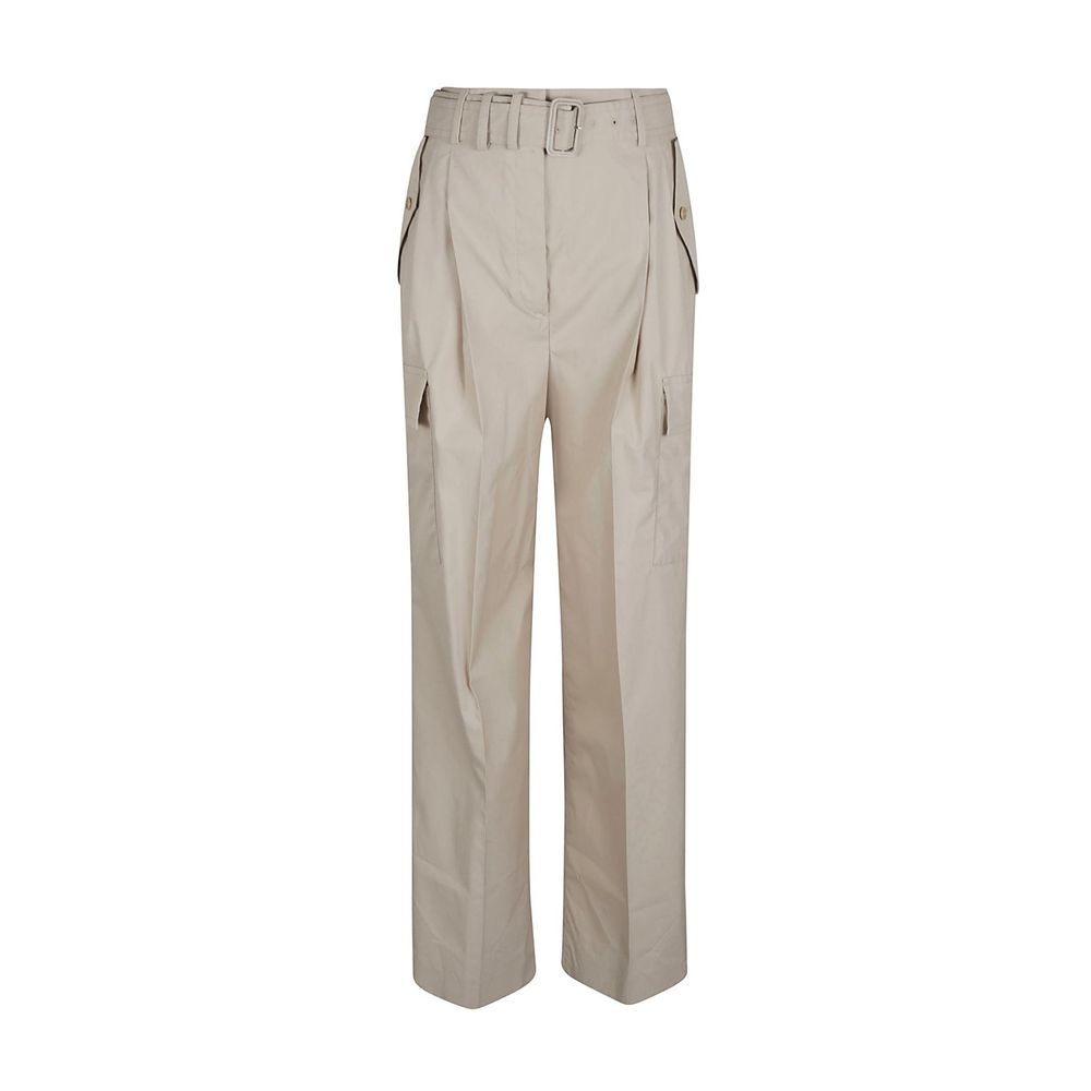Pantalon Cargo Prada en Coton Beige