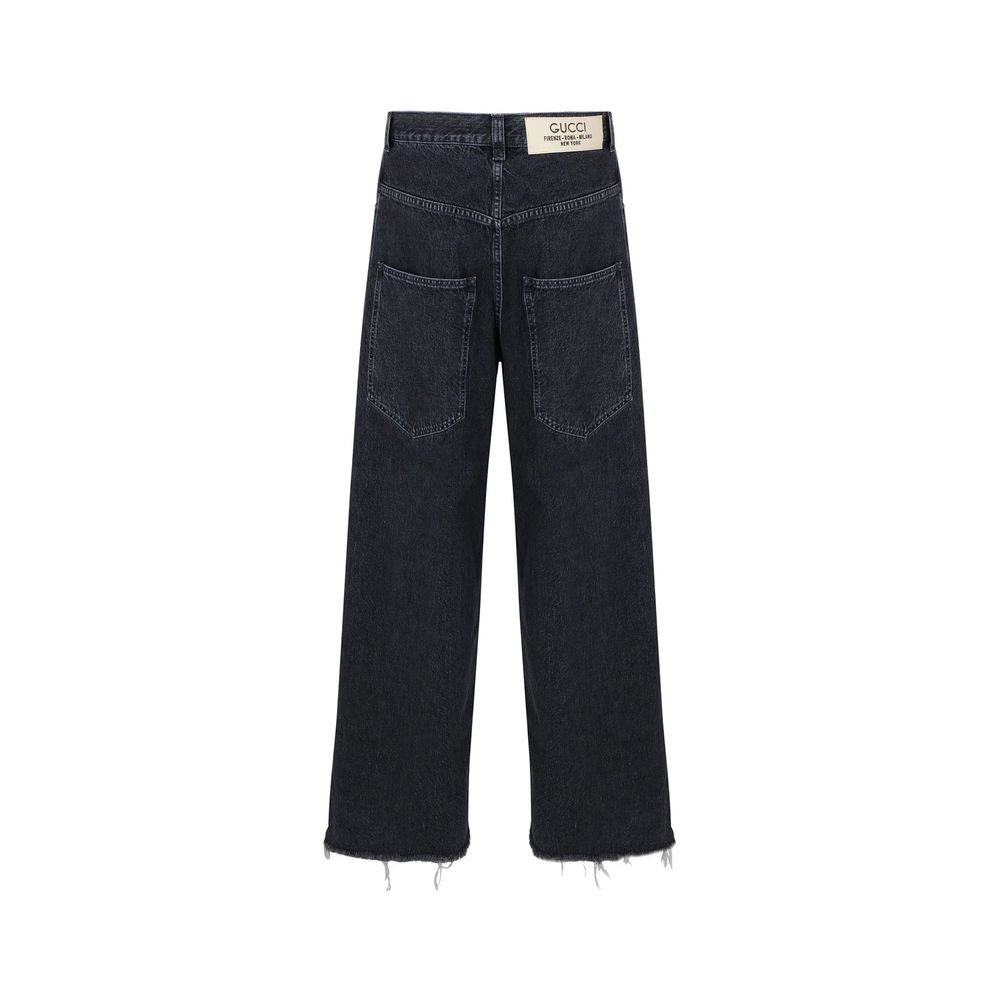 Gucci Black Jeans for Men alternate view
