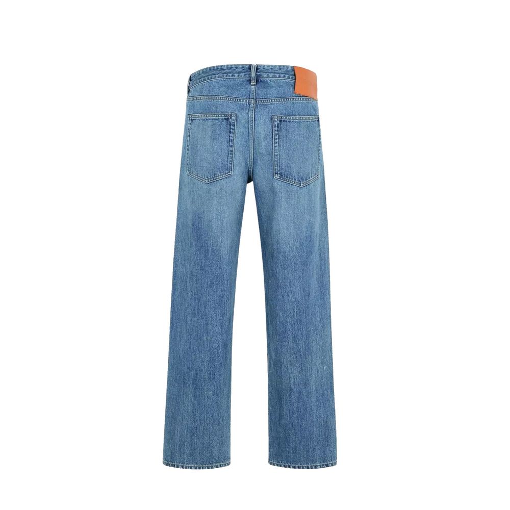 Jil Sander Blue Straight Leg Jeans for Men alternate view