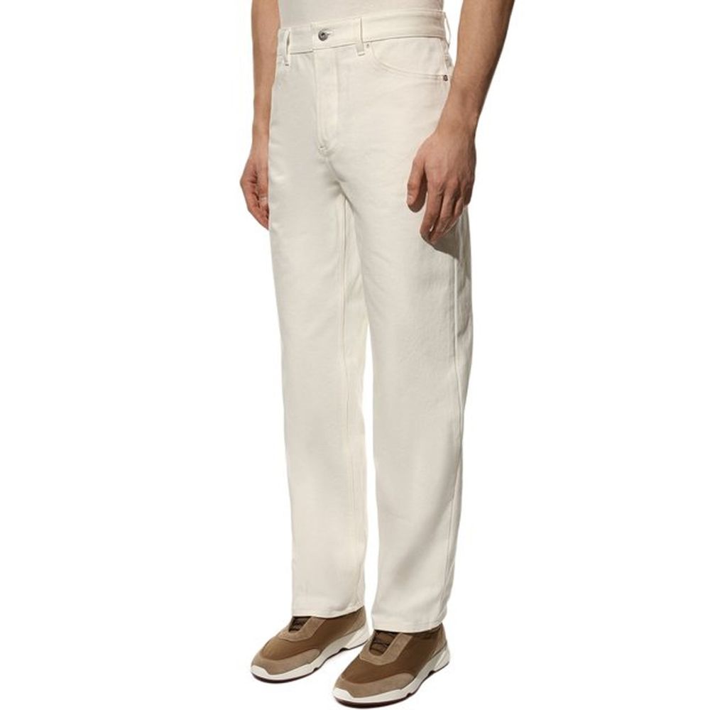 Jil Sander White Jeans for Men alternate view