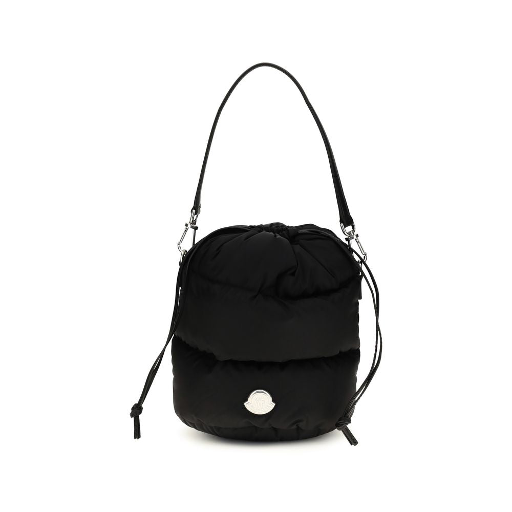 Sac seau Moncler noir en polyamide