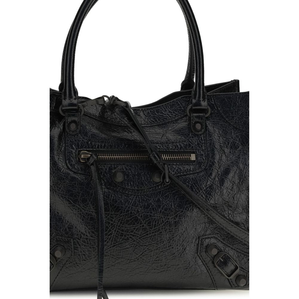 Balenciaga Black Shoulder Bag for Women side view
