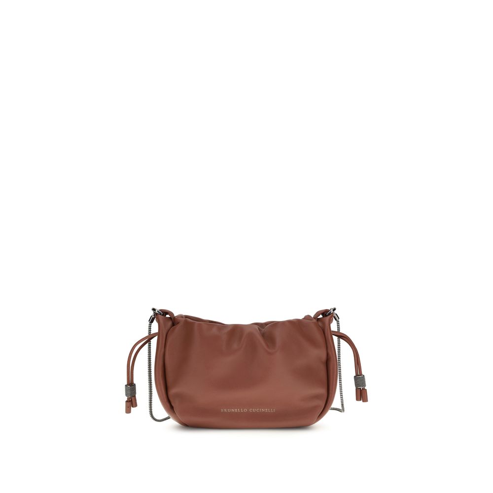 Brunello Cucinelli Brown Shoulder Bag for Women
