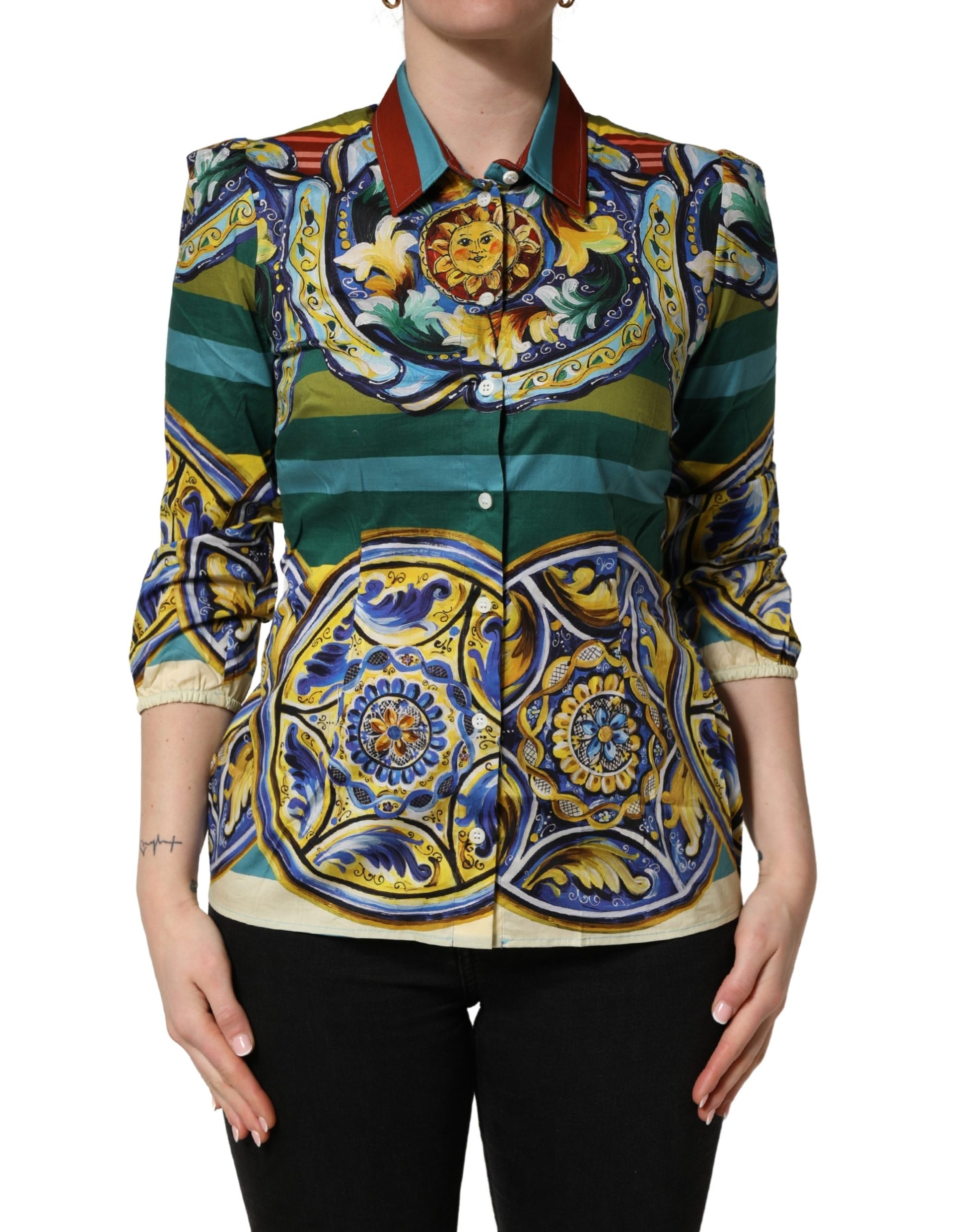 Dolce & Gabbana Multicolor Blouse for Women alternate view