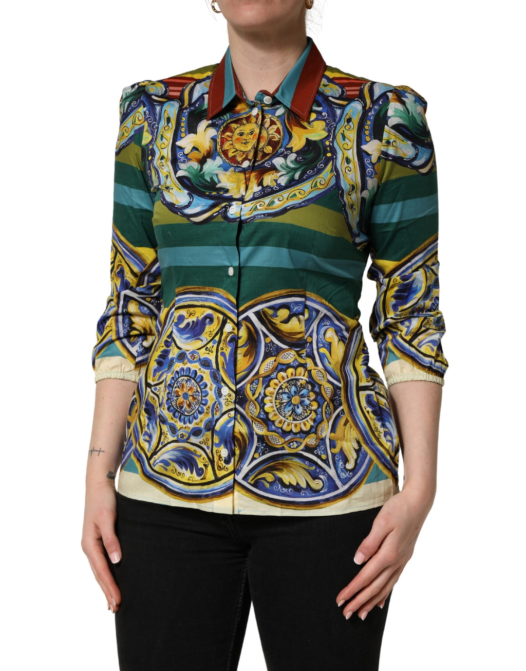 Dolce & Gabbana Multicolor Blouse for Women detail view