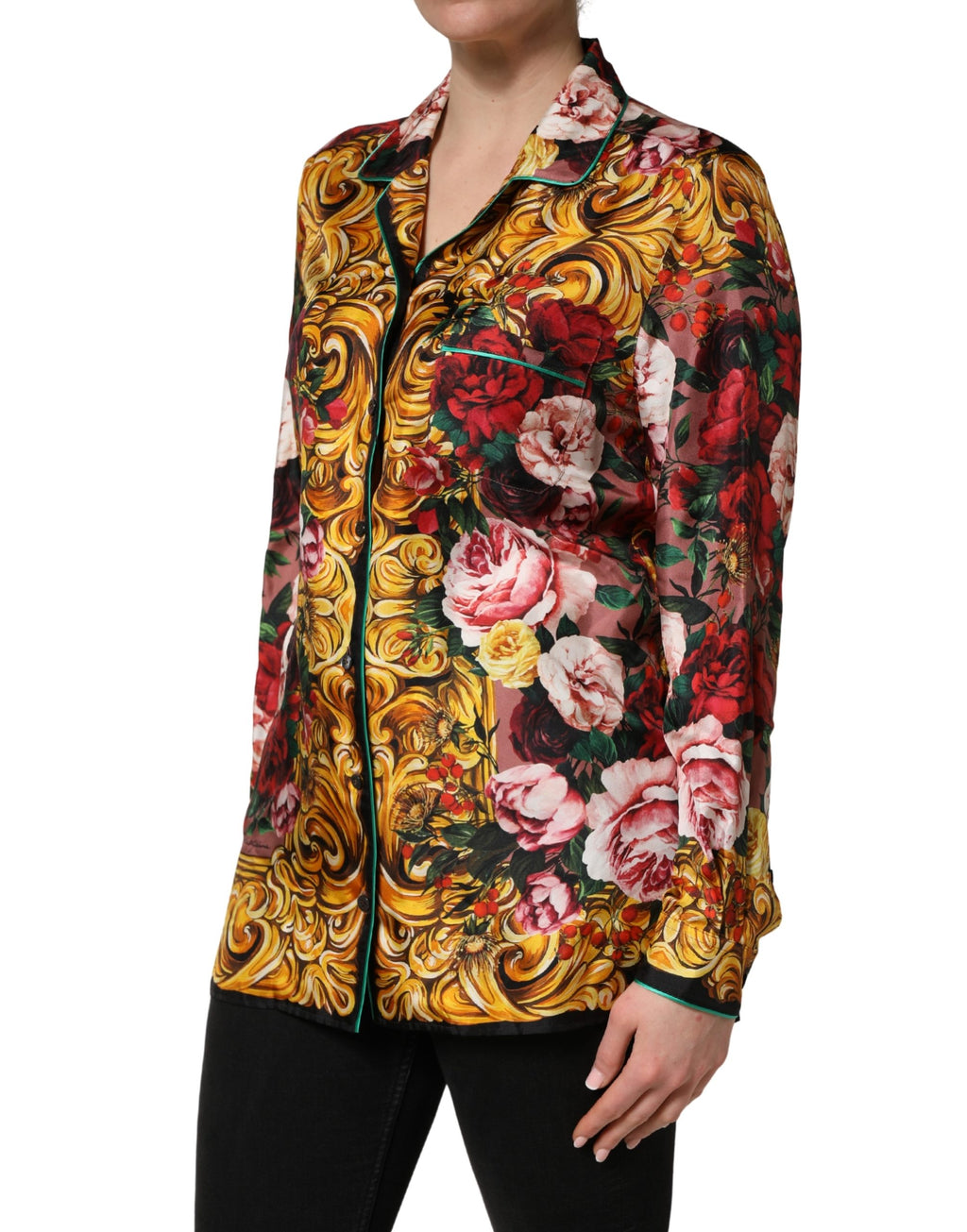 Dolce & Gabbana Multicolor Dress Shirt for Women detail view