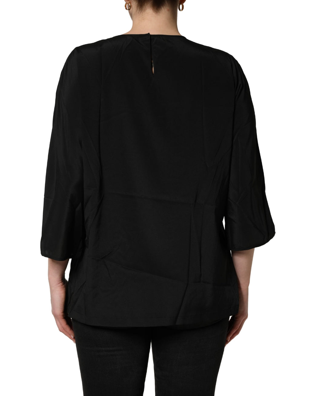 Dolce & Gabbana Black Blouse for Women side view
