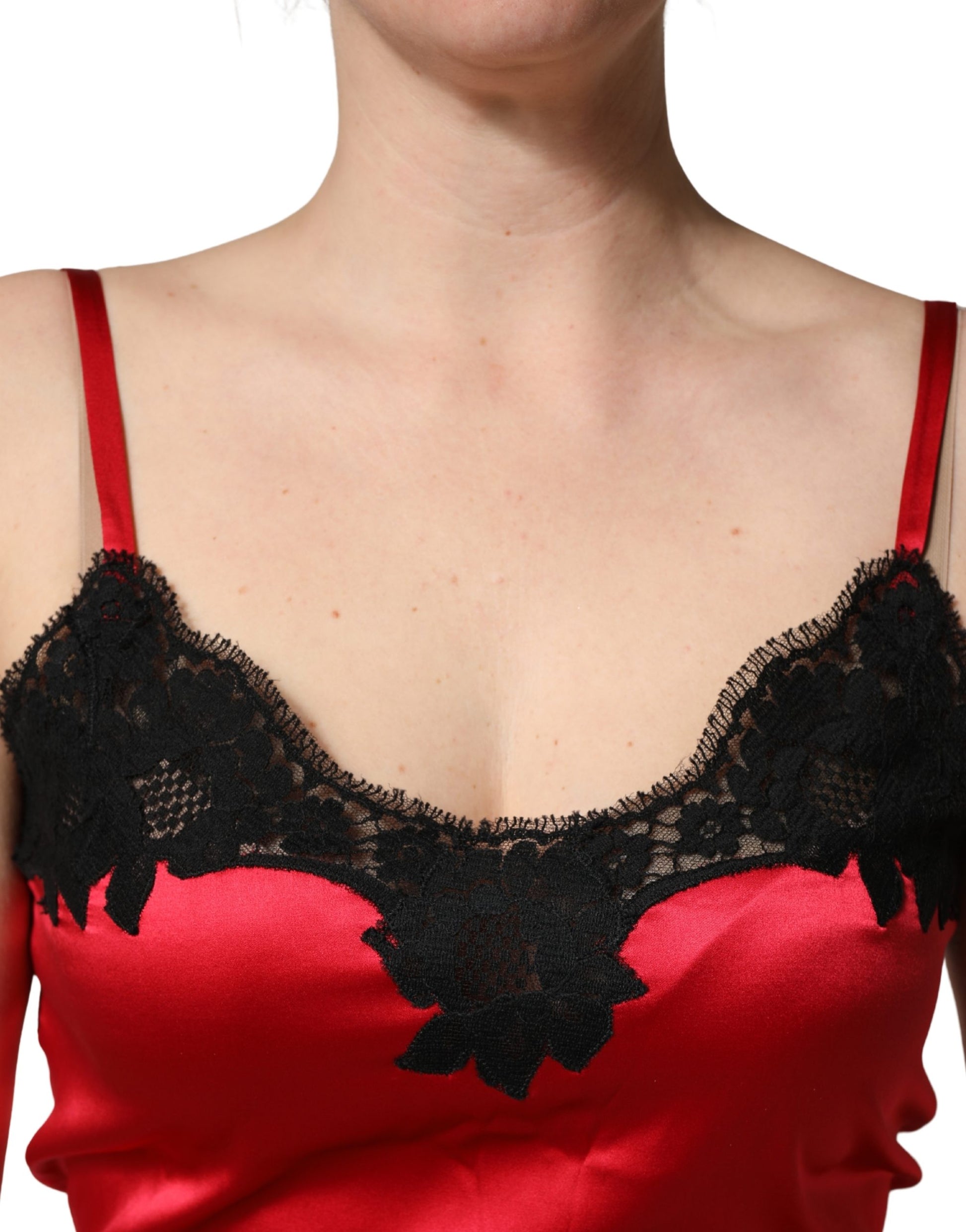 Dolce & Gabbana Red Sleeveless T-Shirt for Women additional view