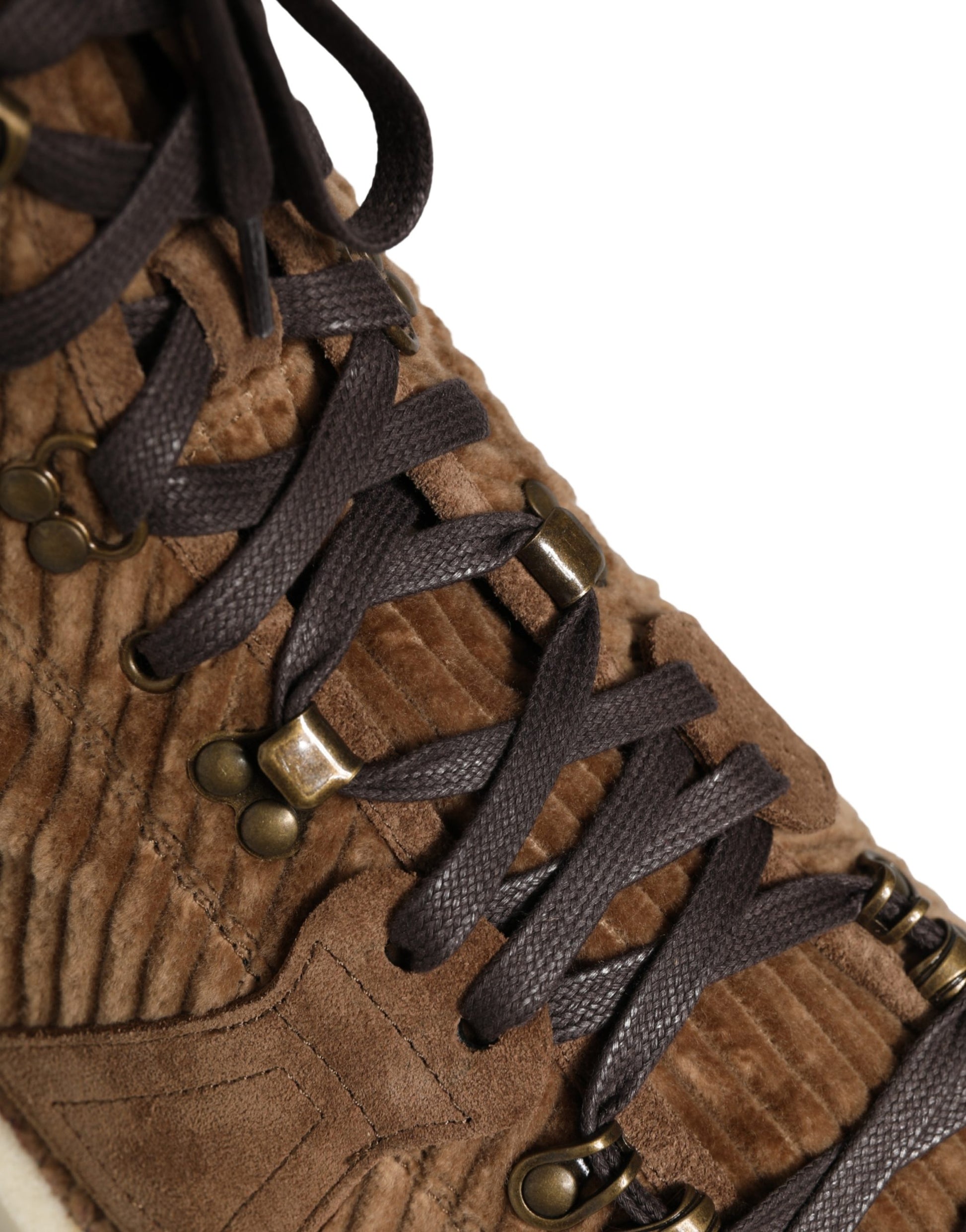 Dolce & Gabbana Brown High Tops for Men additional view