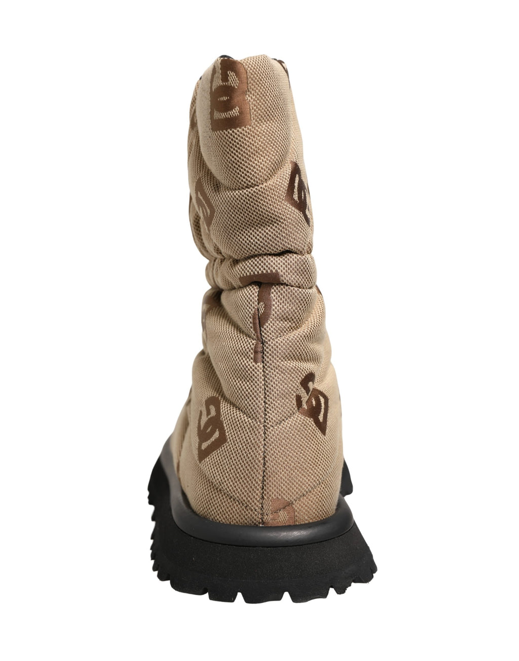 Dolce & Gabbana Brown Lace Up Boots for Men additional view