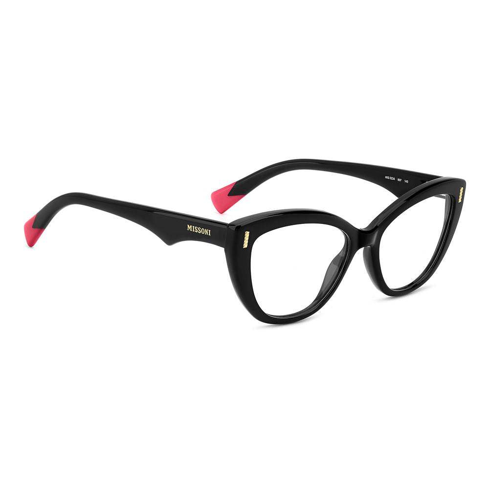 Missoni Black Glasses Frames for Women detail view