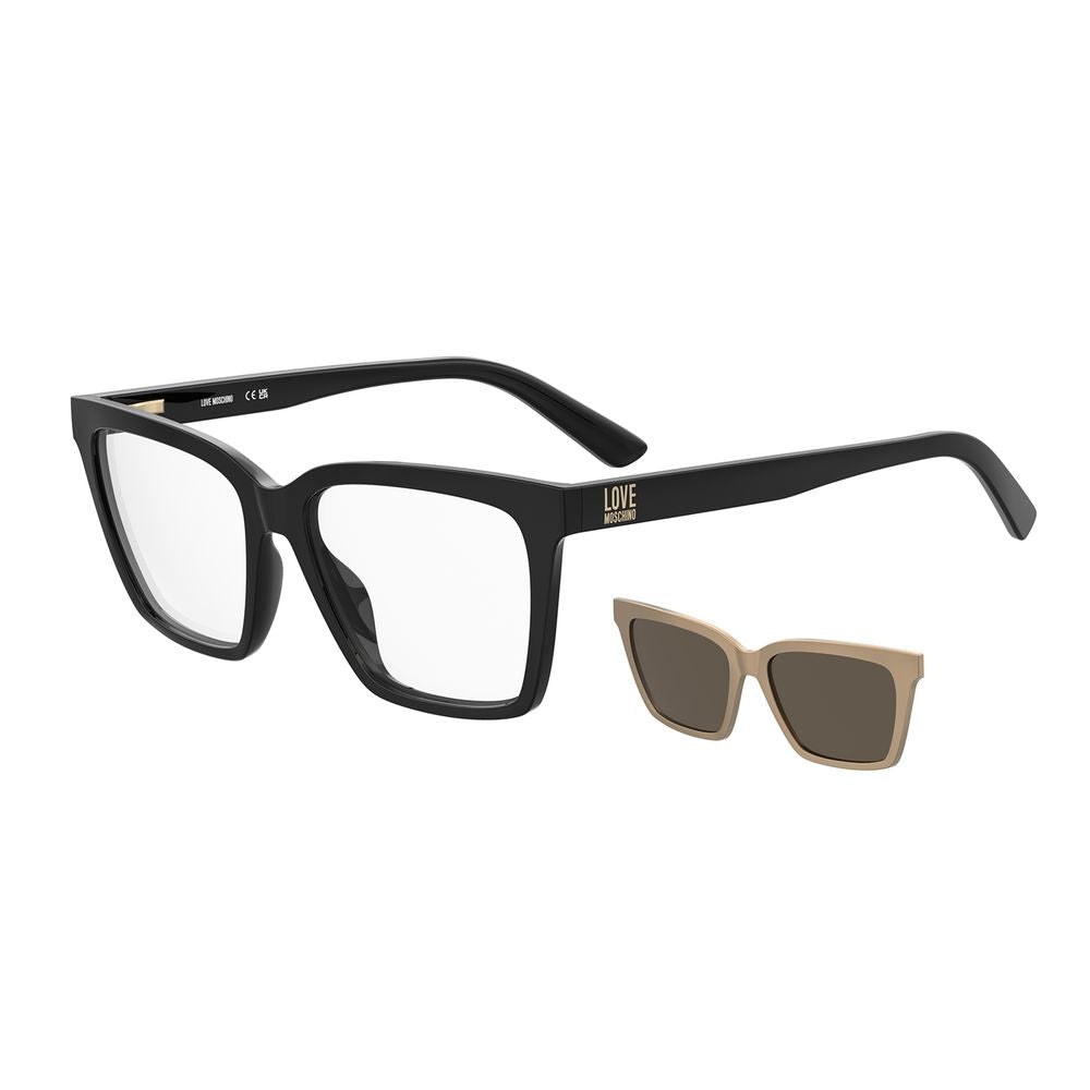 Lunettes Love Moschino en acétate noir (Monture)