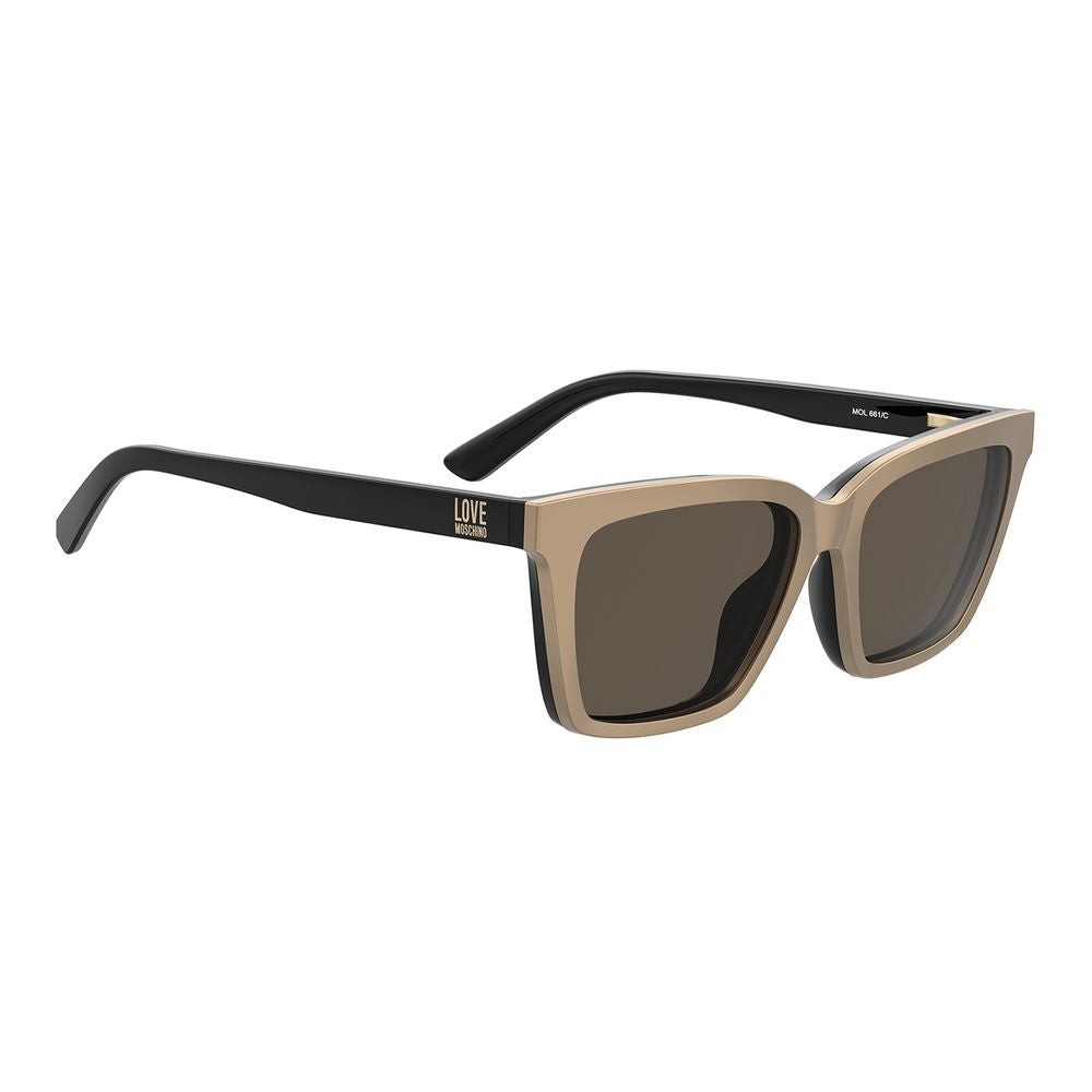 Lunettes Love Moschino en acétate noir (Monture)