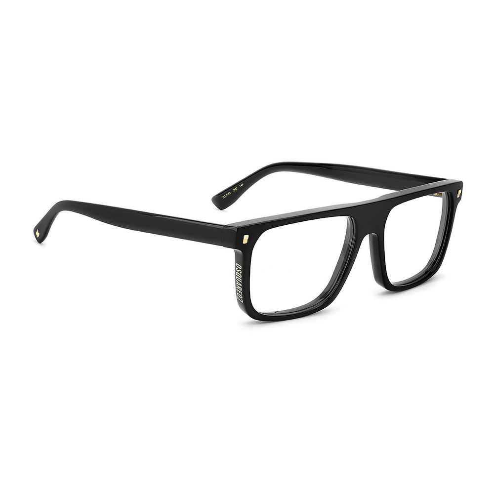 Dsquared² Black Glasses Frames for Men detail view