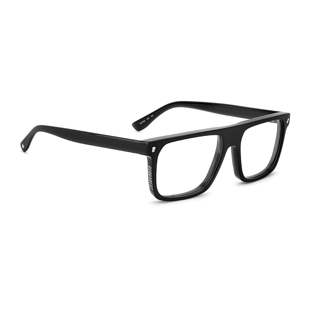 Dsquared² Black Glasses Frames for Men detail view