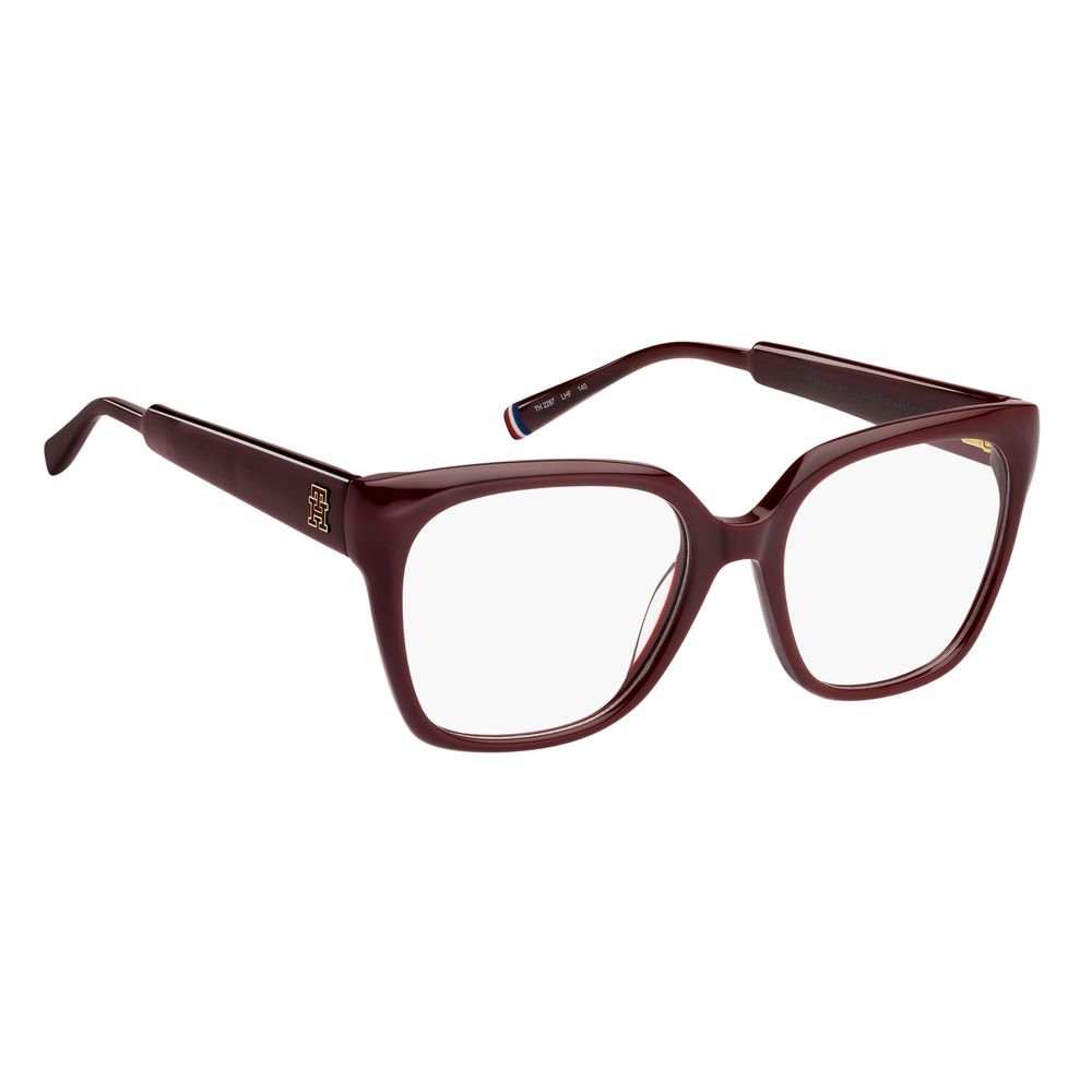Tommy Hilfiger Red Glasses Frames for Women detail view