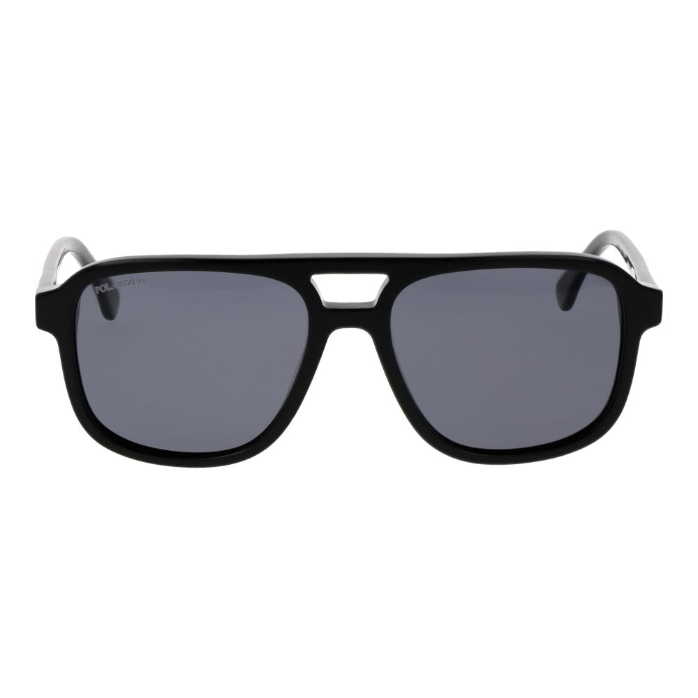 Lunettes de soleil Replay en acétate noir