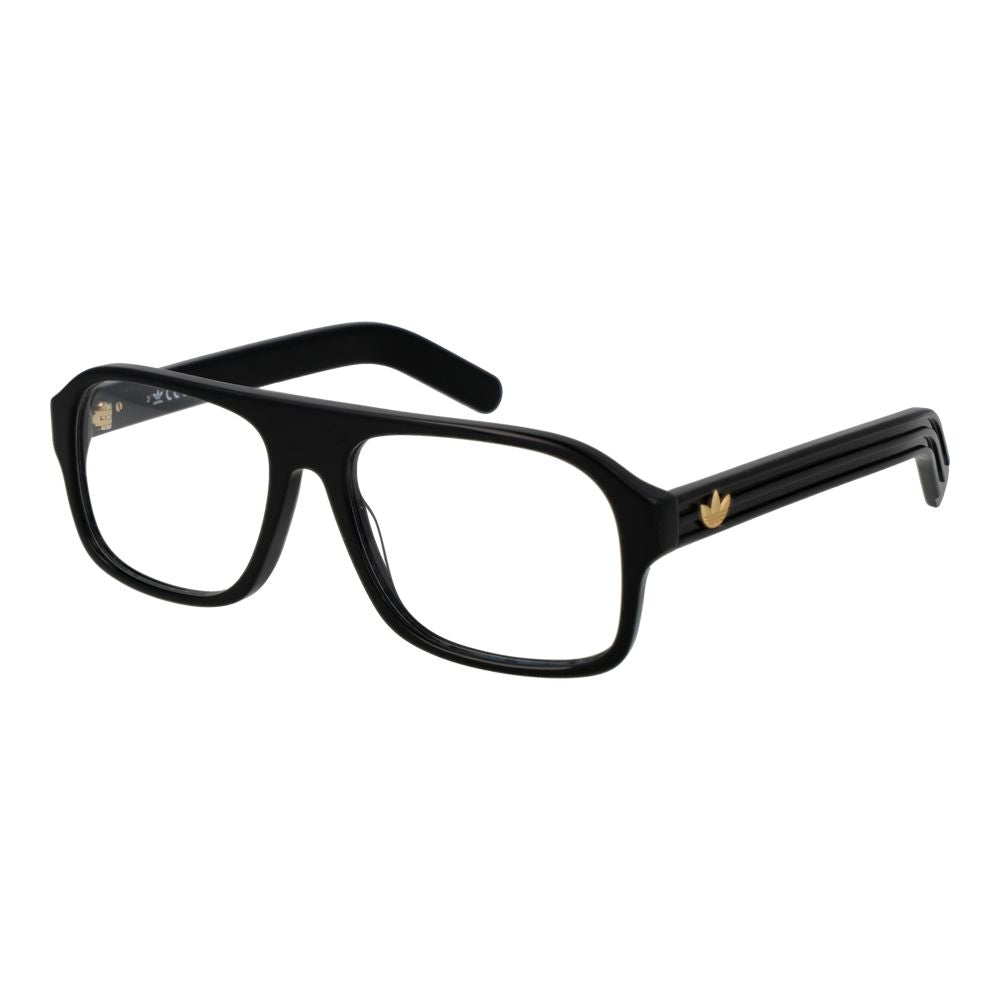 Lunettes Adidas en plastique noir (monture)