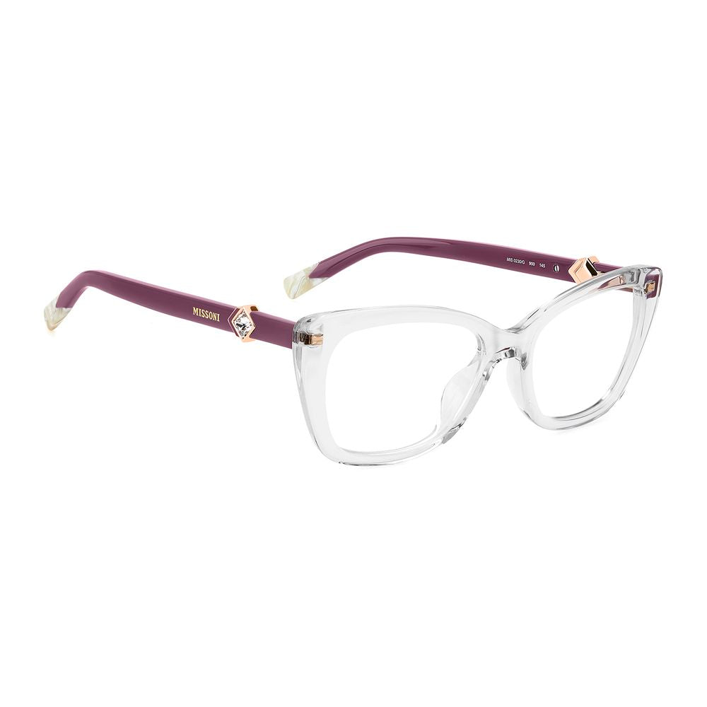 Missoni Transparent Glasses Frames for Women detail view