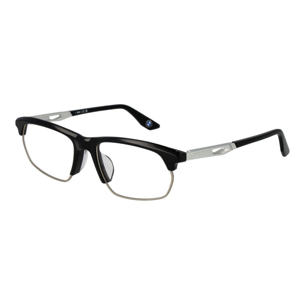 Lunettes BMW en métal noir et plastique (Monture)