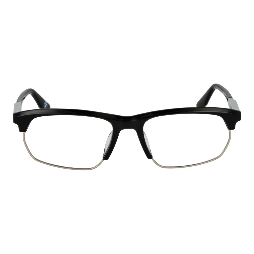 Lunettes BMW en métal noir et plastique (Monture)