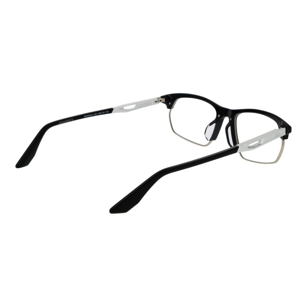 Lunettes BMW en métal noir et plastique (Monture)