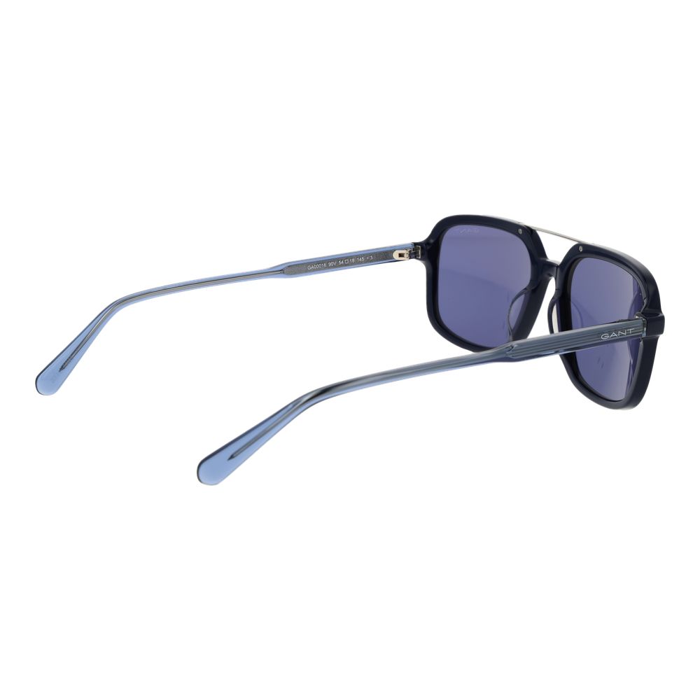 Lunettes de soleil en plastique bleu Gant
