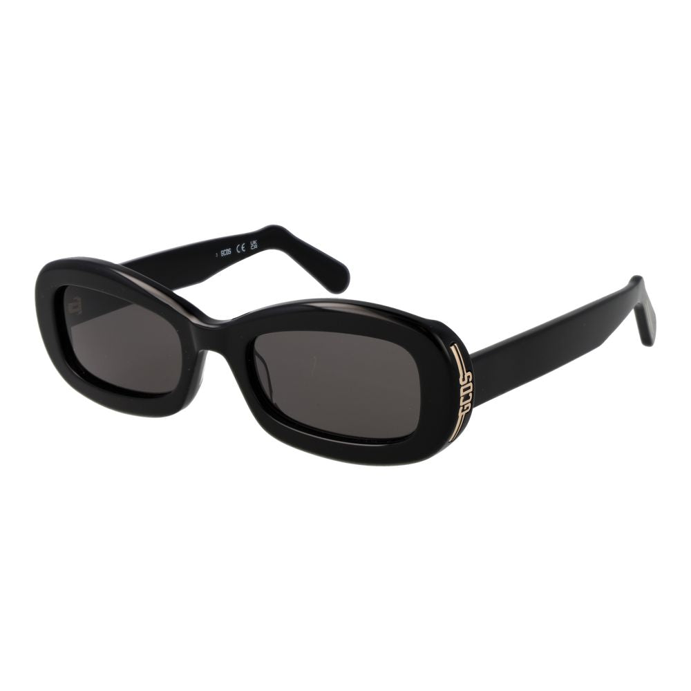 Lunettes de soleil GCDS en plastique noir