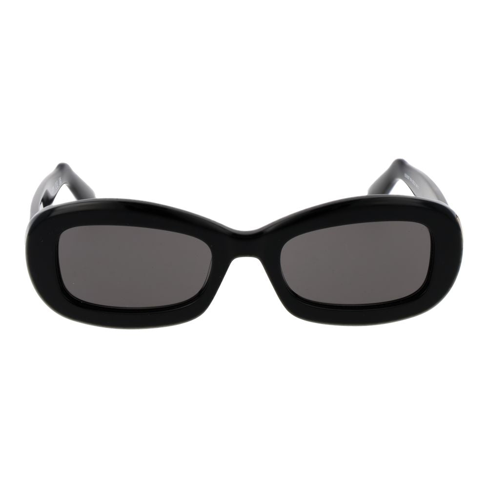 Lunettes de soleil GCDS en plastique noir