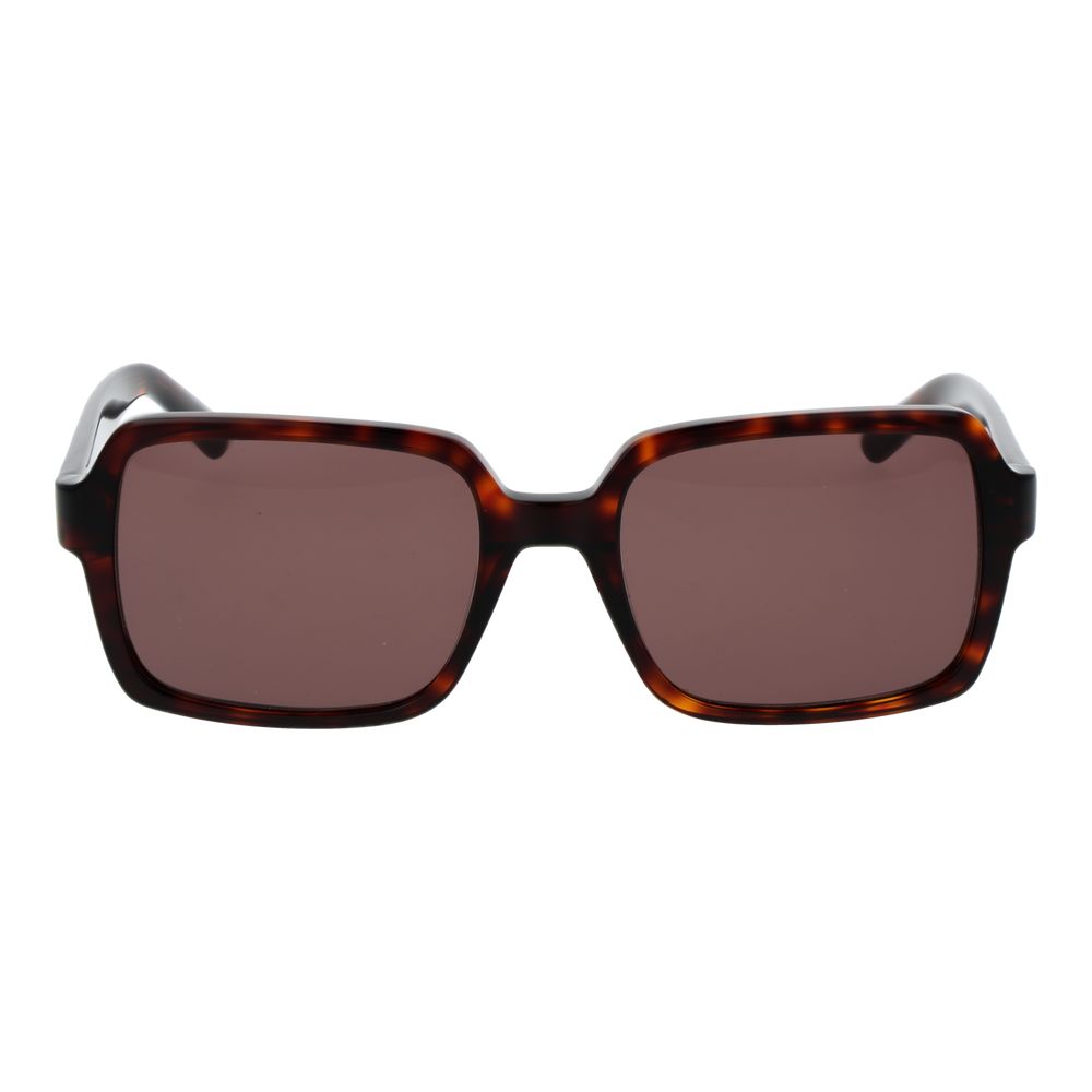 Lunettes de soleil GCDS en plastique marron
